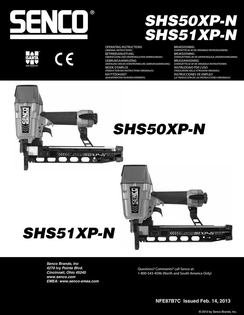 Senco SHS50XP-N User manual