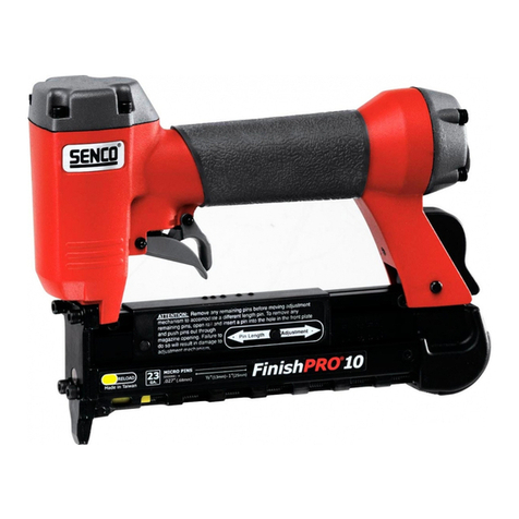 Senco FINISHPRO 10 operating instructions