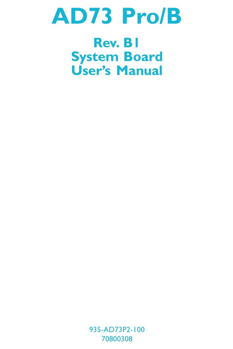 DFI AD73 Pro user manual