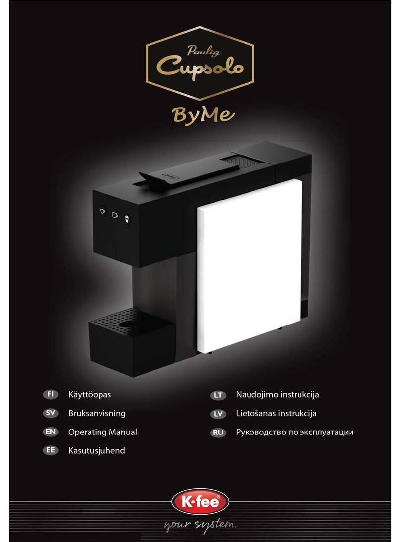 Paulig ByMe operating manual