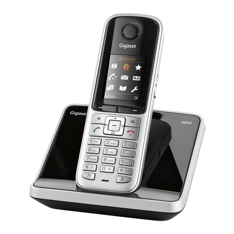 Gigaset S810 manual