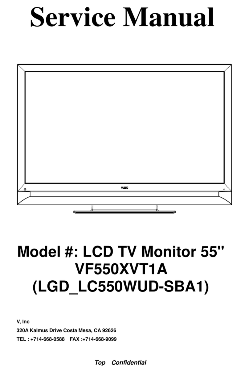Vizio VF550XVT1A - 55" LCD TV User manual