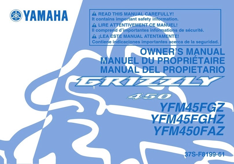 Yamaha YFM45FGZ owner's manual