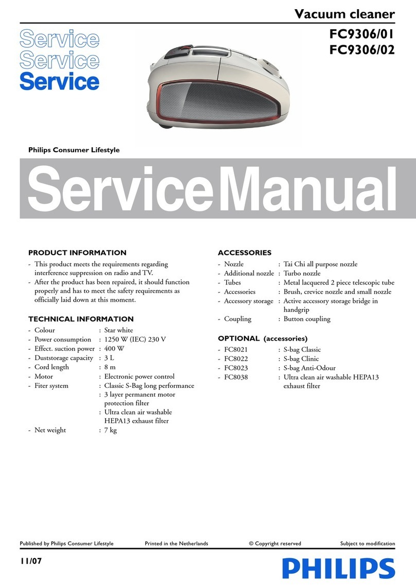 Philips SilentStar FC9306 User manual