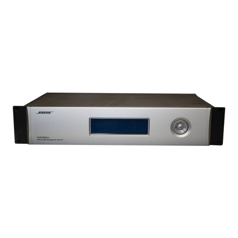 Bose ControlSpace AMS-8 Installation instructions