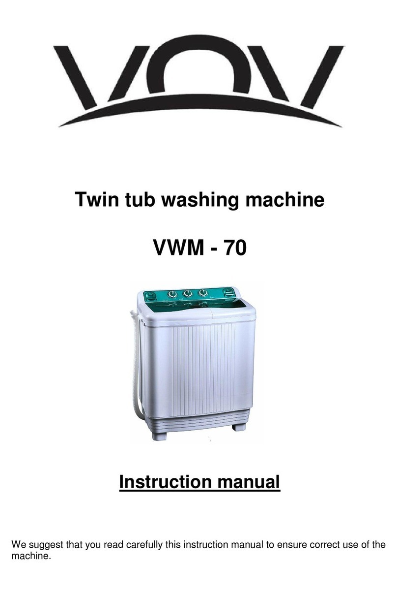 VOV VWM - 70 instruction manual