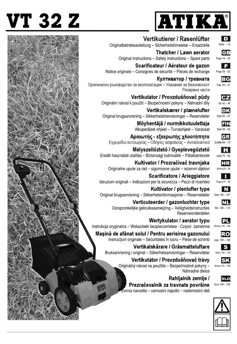 ATIKA VT 32 User manual