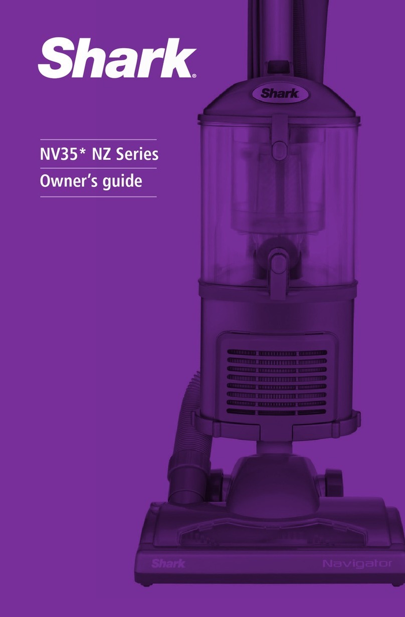 Shark NV35 Series owner's guide