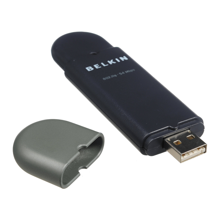 Belkin F5D7050 User manual