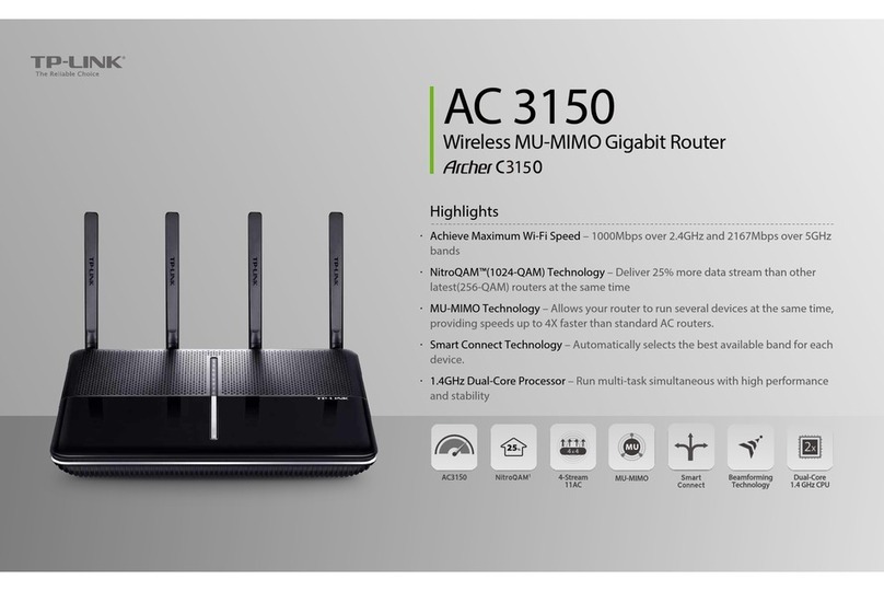 TP-Link ARCHER C3150 Highlights