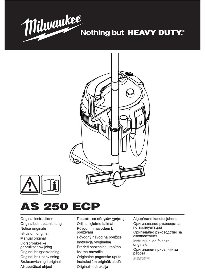 Milwaukee AS 250 ECP Original instructions