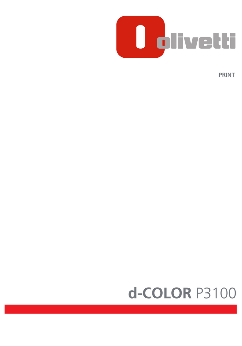Olivetti d-COLOR P3100 User manual