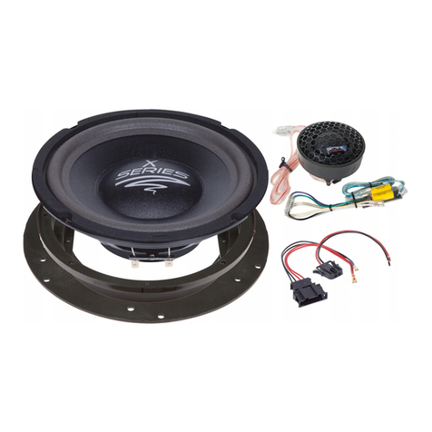 Audiosystem X 200 T5 User manual