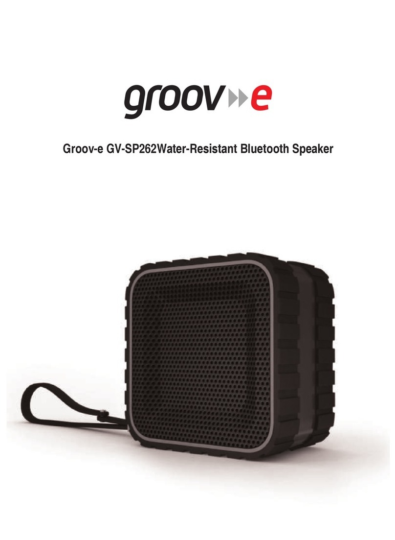 Groov-e GV-SP262 manual