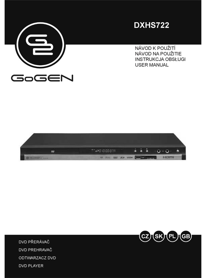 Gogen DXHS722 user manual