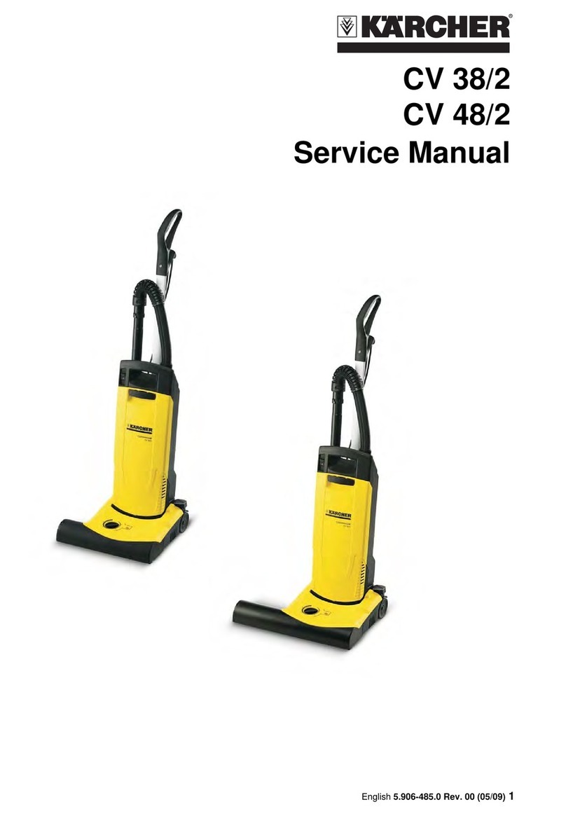 Kärcher CV 38/2 Service manual