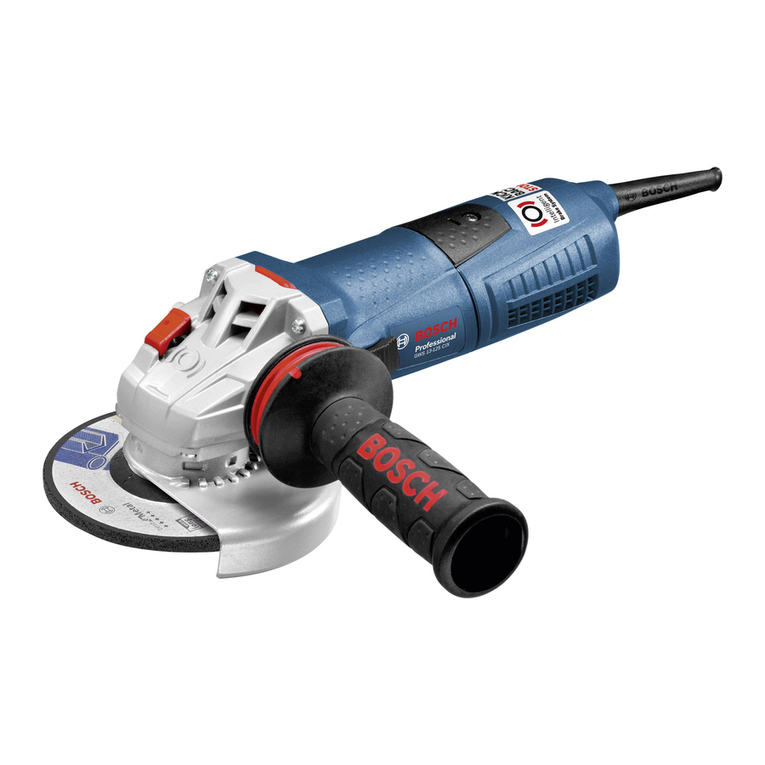 Bosch GWS Professional 13-125 CIX User manual