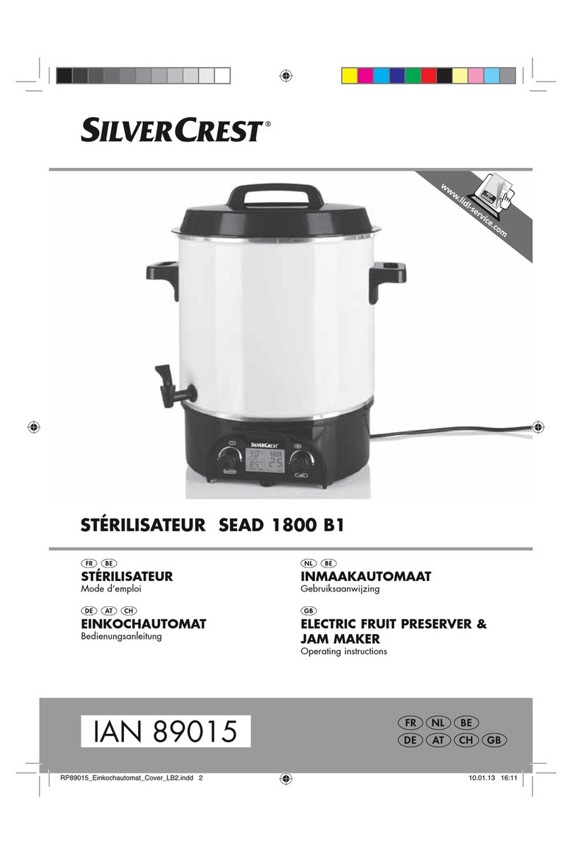 Silvercrest SEAD 1800 B1 operating instructions