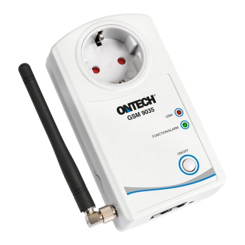 Ontech GSM 9035 quick start guide