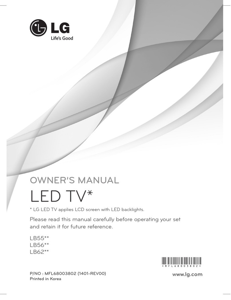 LG LB55 owner's manual