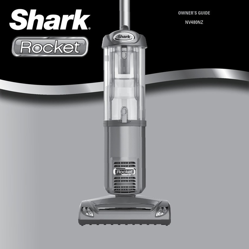 Shark NV480NZ User manual