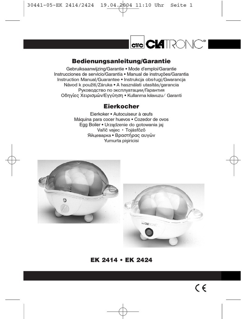 Clatronic EK 2414 instruction manual
