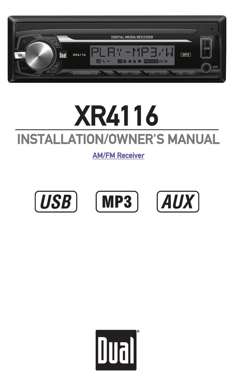 Dual XR4116 Operating instructions