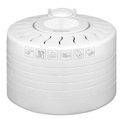 BOMANN DR 435 CB instruction manual