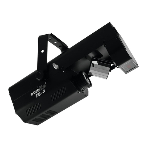 EuroLite TB-5 DMX-Barrel-Effect User manual