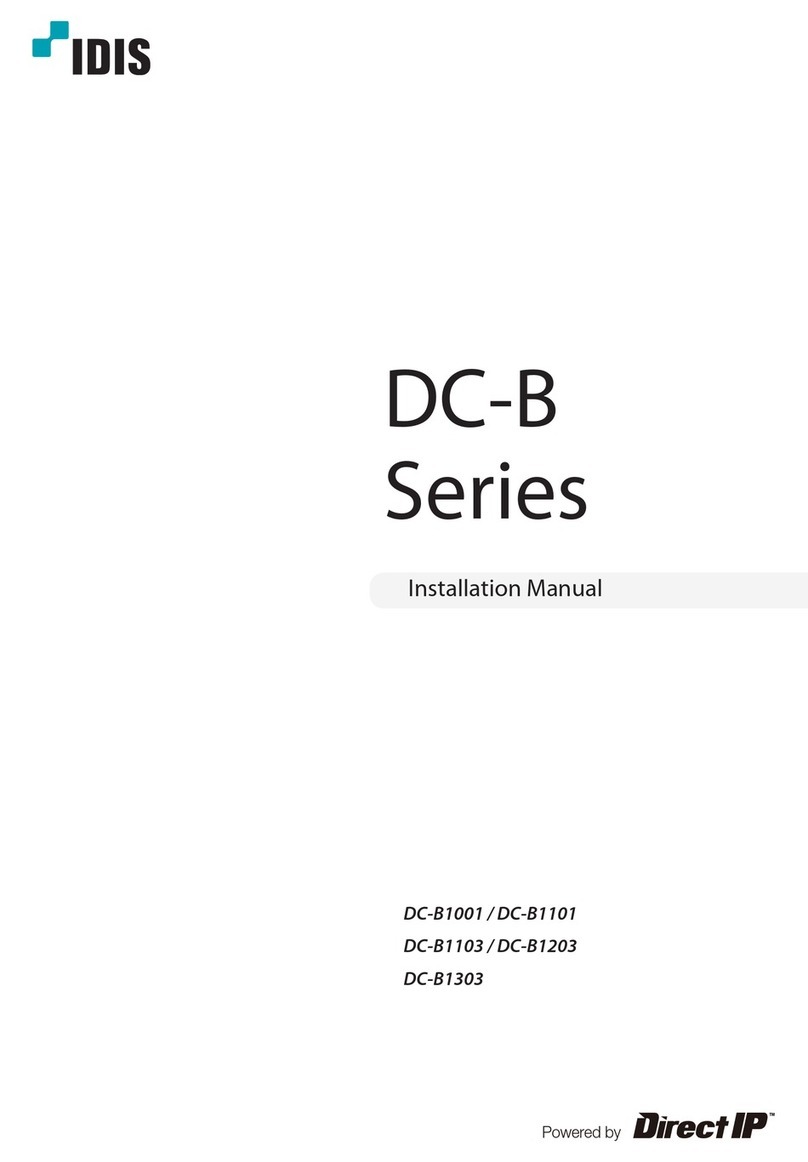 Idis DC-B1001 User manual