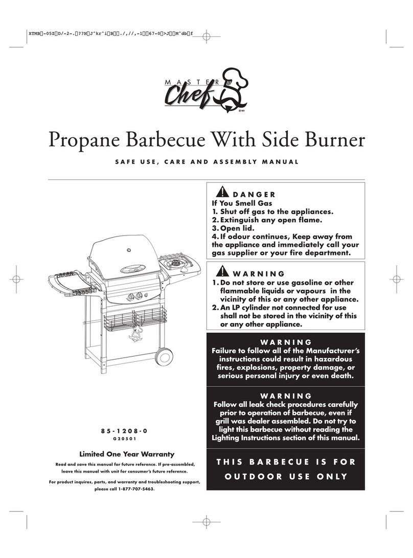 MasterChef 85-1208-0 Quick guide MasterChef 85-1208-0 Quick guide