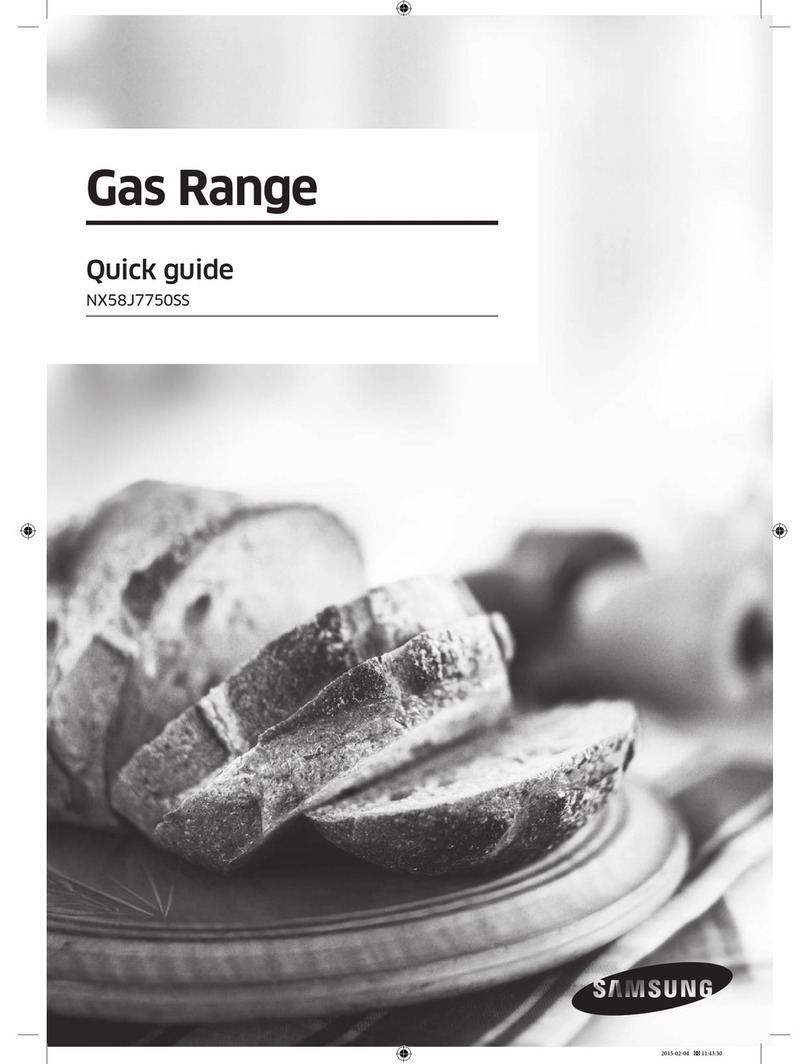 Samsung NX58J7750SS quick guide
