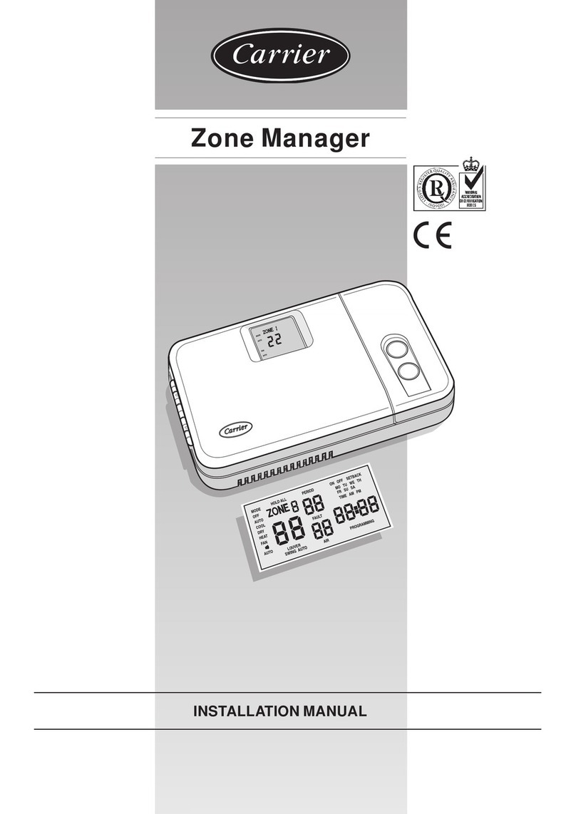 Carrier Zone Manager User manual