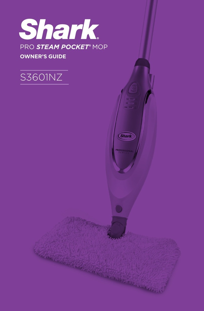 Shark S3601NZ owner's guide