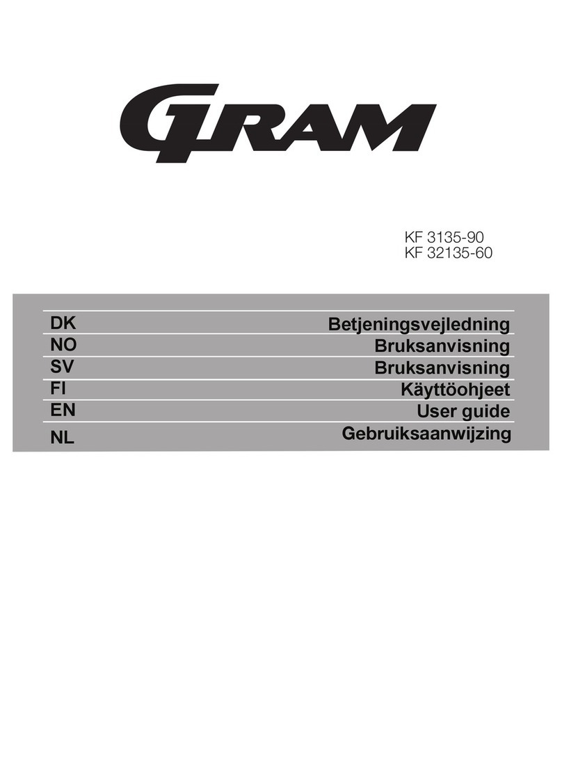 Gram KF3135-90 user guide