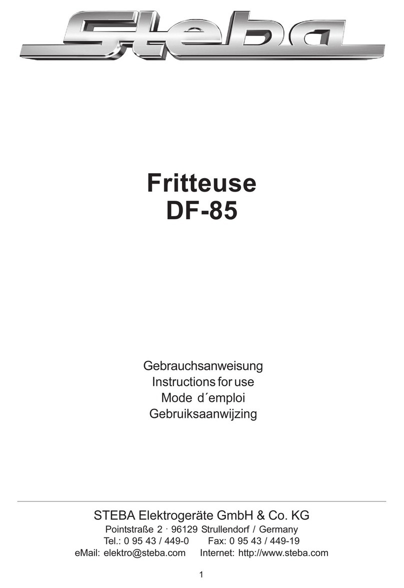 Steba DF-85 Instructions for use