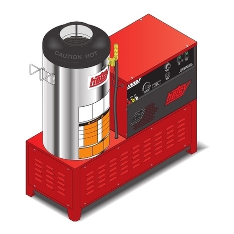 Hotsy 981SS Operating instructions and parts manual