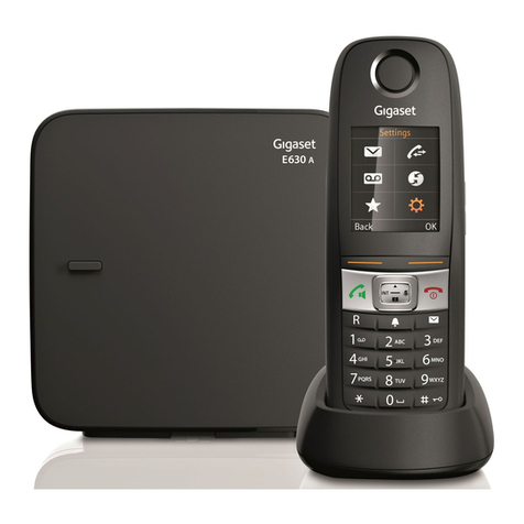Gigaset E630A Setup & user guide