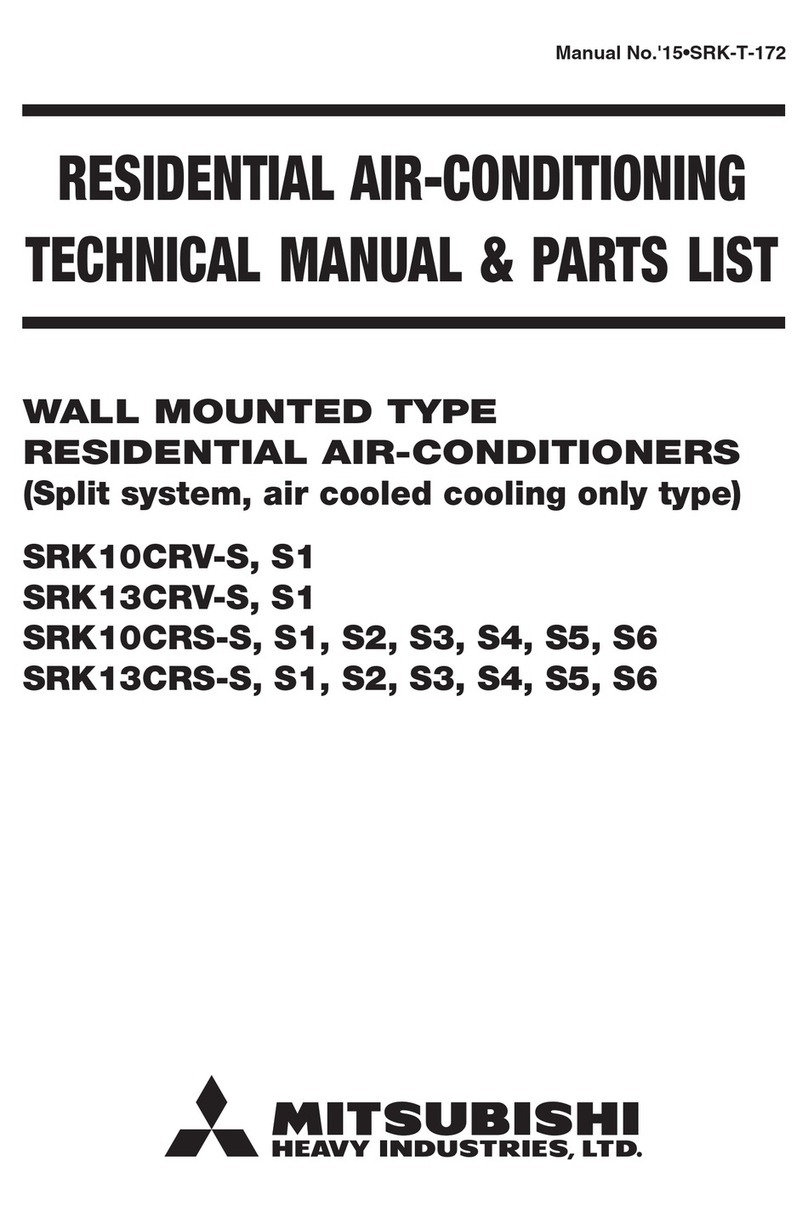Mitsubishi SRK10CRV-S User manual