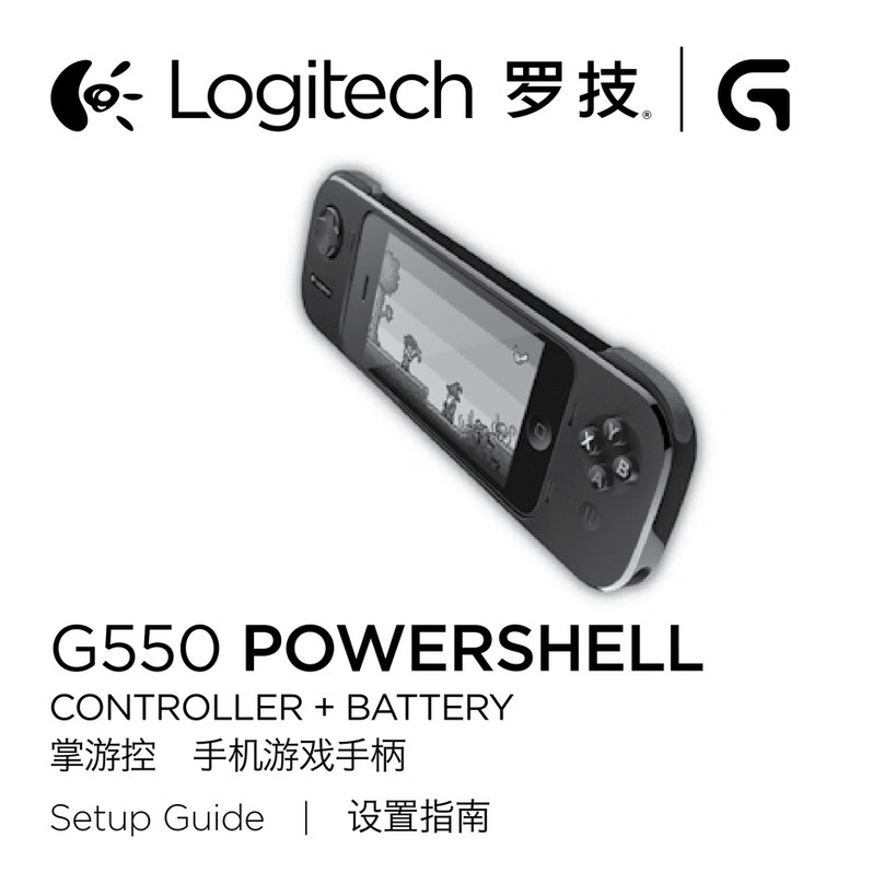 Logitech G550 POWERSHELL User manual