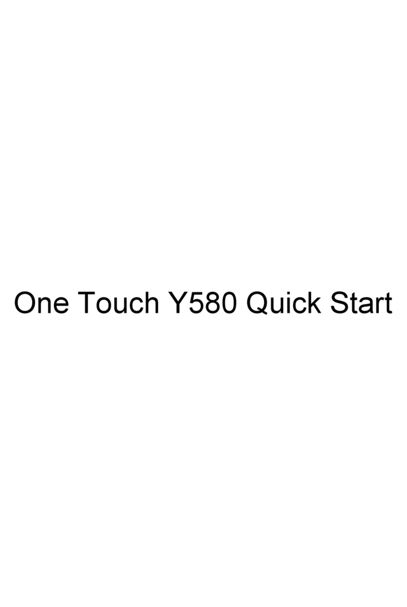 OneTouch Y580 quick start