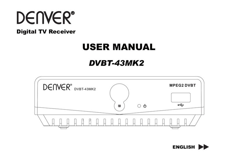 Denver DVBT-43MK2 User manual