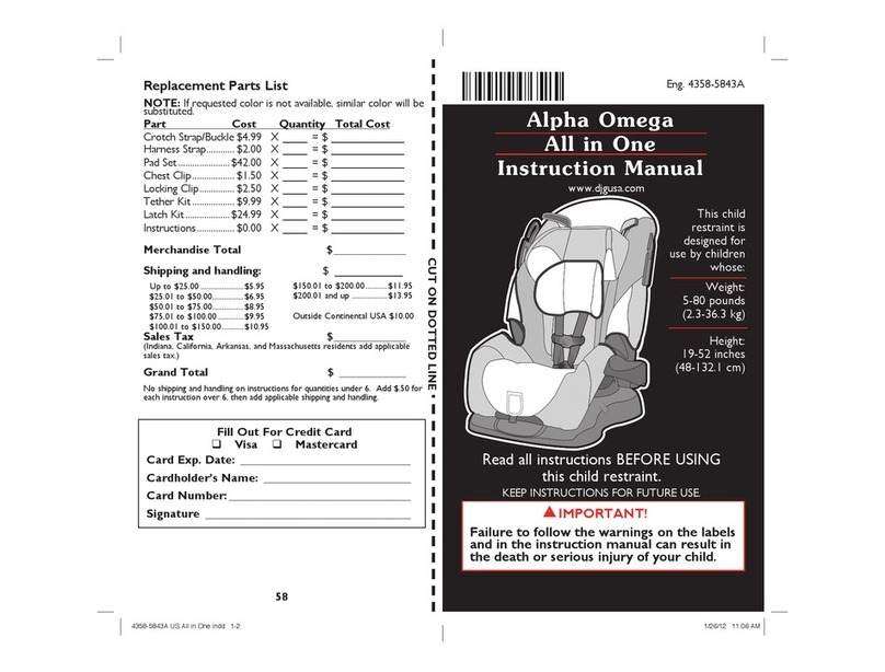 DJG Alpha Omega User manual