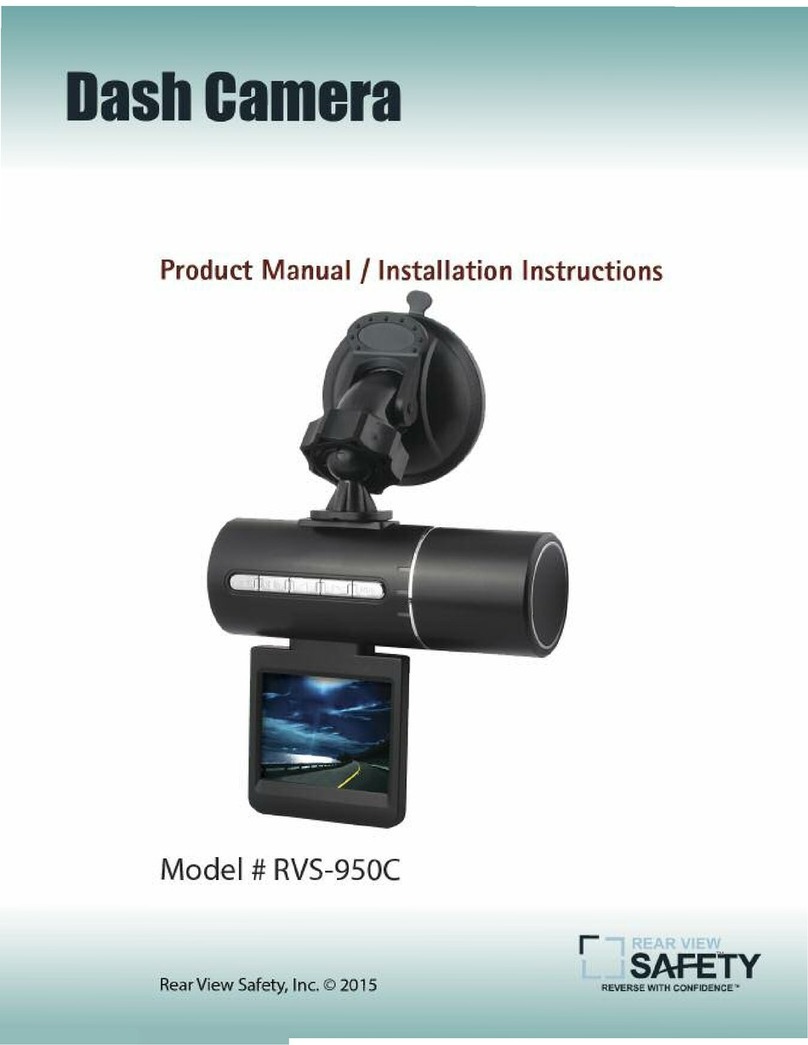 Rear view safety RVS-950C User manual