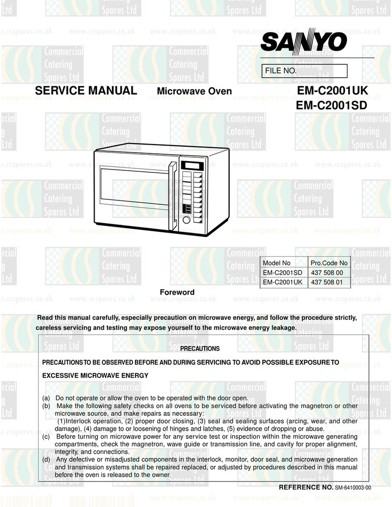 Sanyo EM-C2001UK User manual