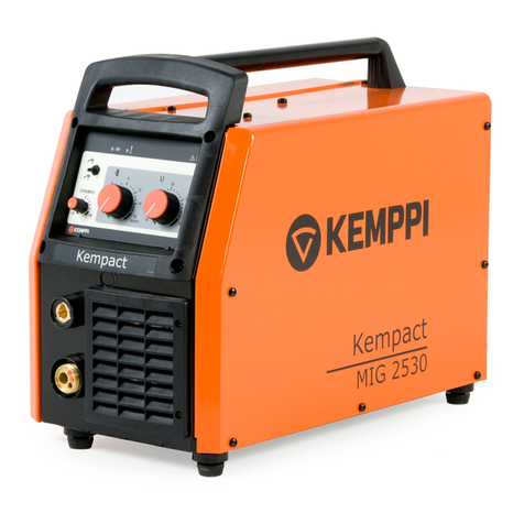 Kemppi Kempact MIG 2530 User manual