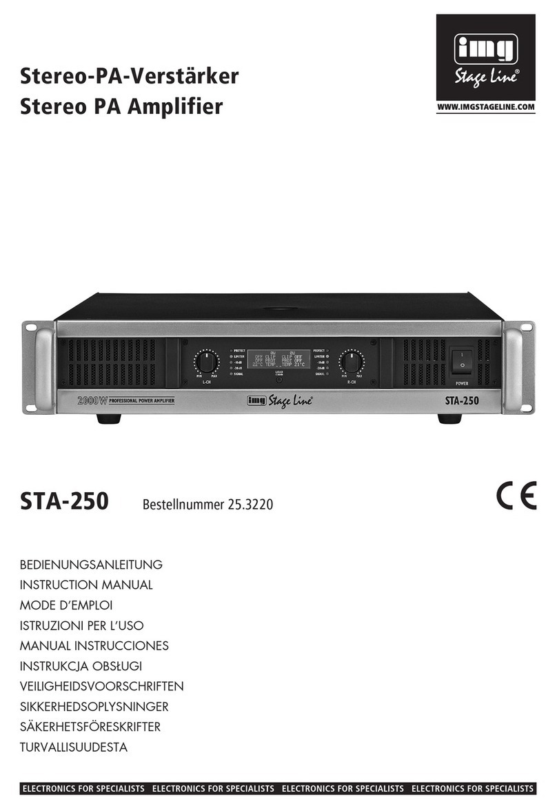 Stageline STA-250 User manual