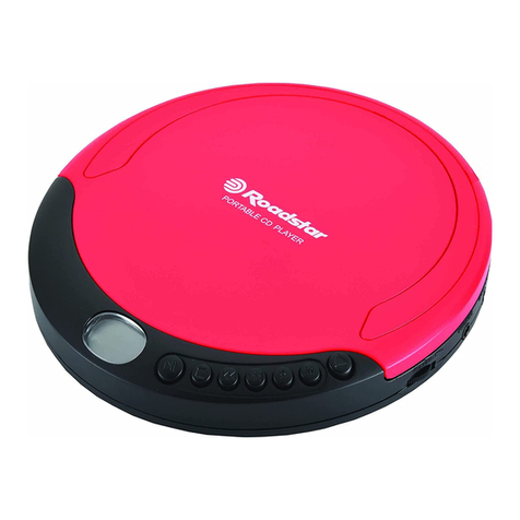 Roadstar PCD-435CD User manual