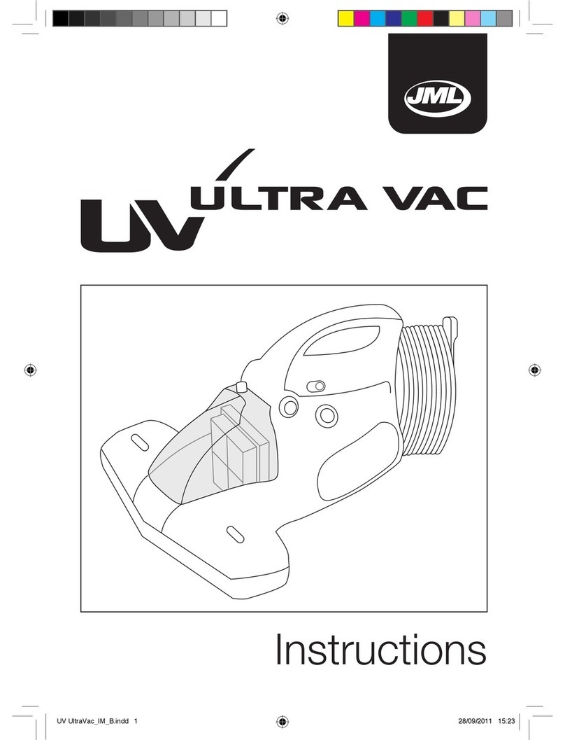 JML Ultra Vac instructions
