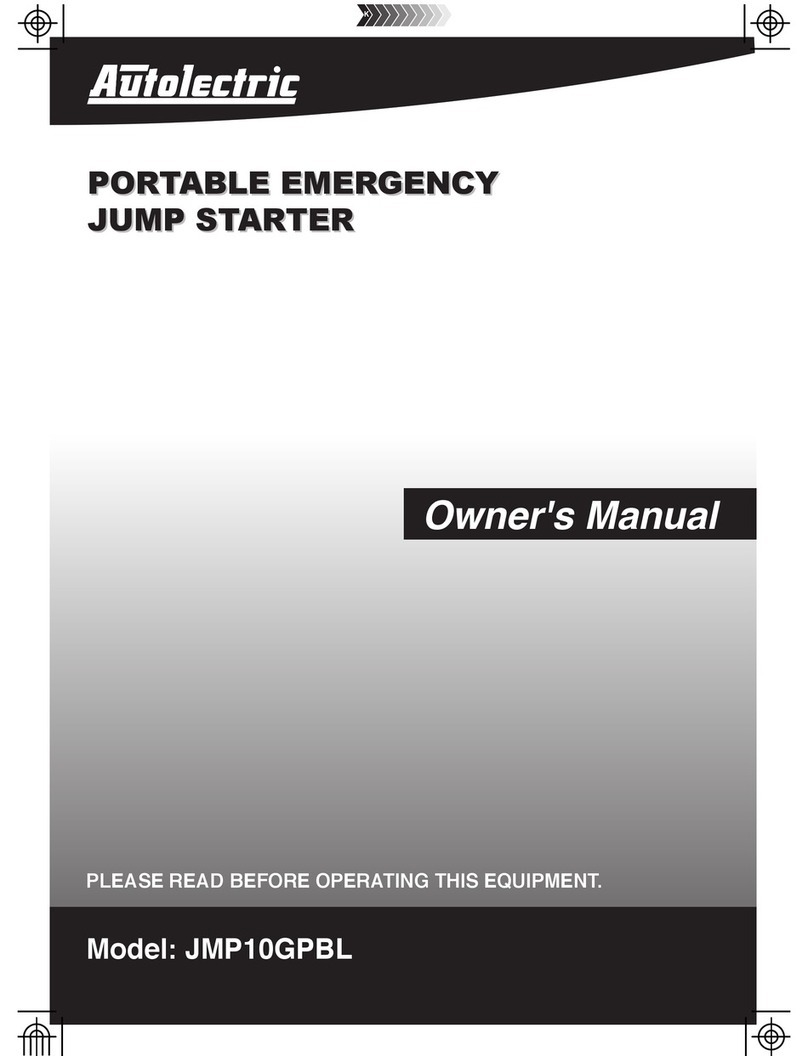 Autoelectric JMP10GPBL owner's manual